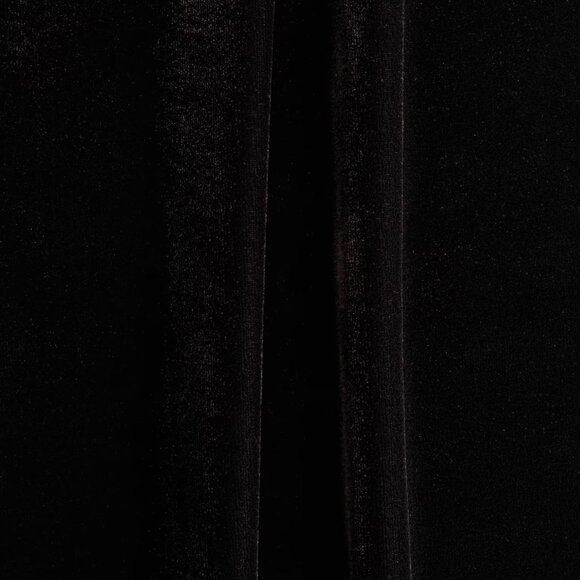 H&M Dark Brown Velour Velvet Pants, XS - Picture 2 of 5